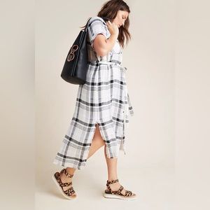 Anthropologie Cloth & Stone Hannah
Midi Shirtdress Size 2X